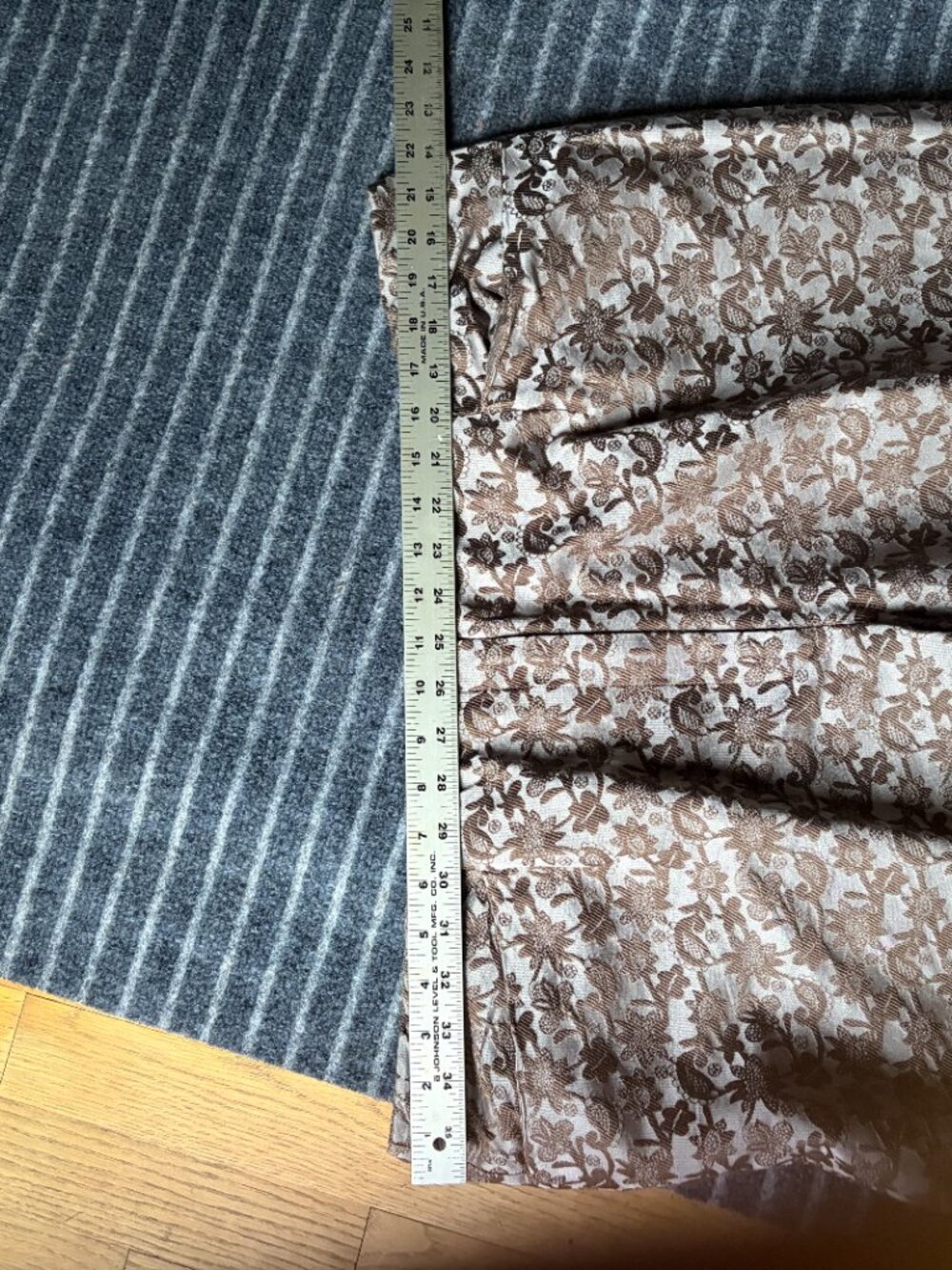 Sigrid Olsen Silk Jacquard Crop Pants Size 22 W - Picture 6 of 7